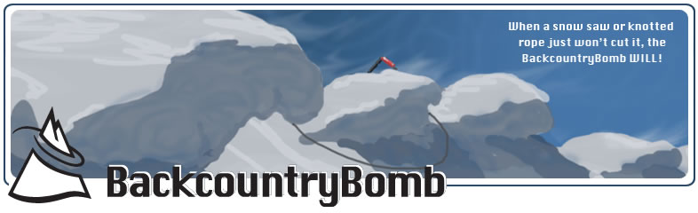 cornices and BackcountryBomb logo
